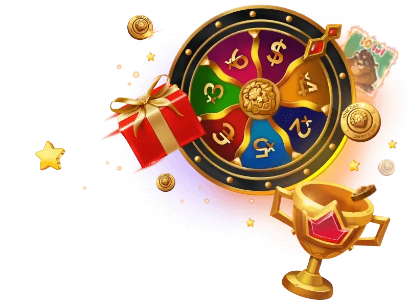 Ruota della fortuna e premi di Nine Casino